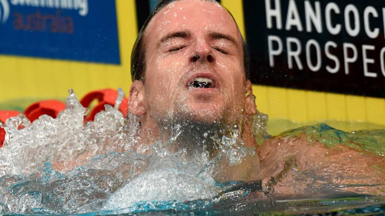 James Magnussen finishes second in the Men's 100m Freestyle Final