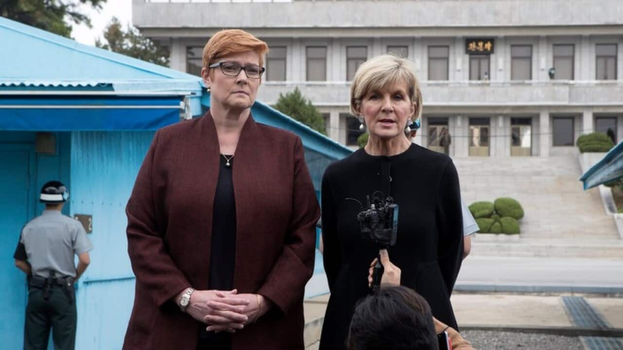 Ngoại Trưởng Julie Bishop và Tổng Trưởng Quốc Phòng Marise Payne