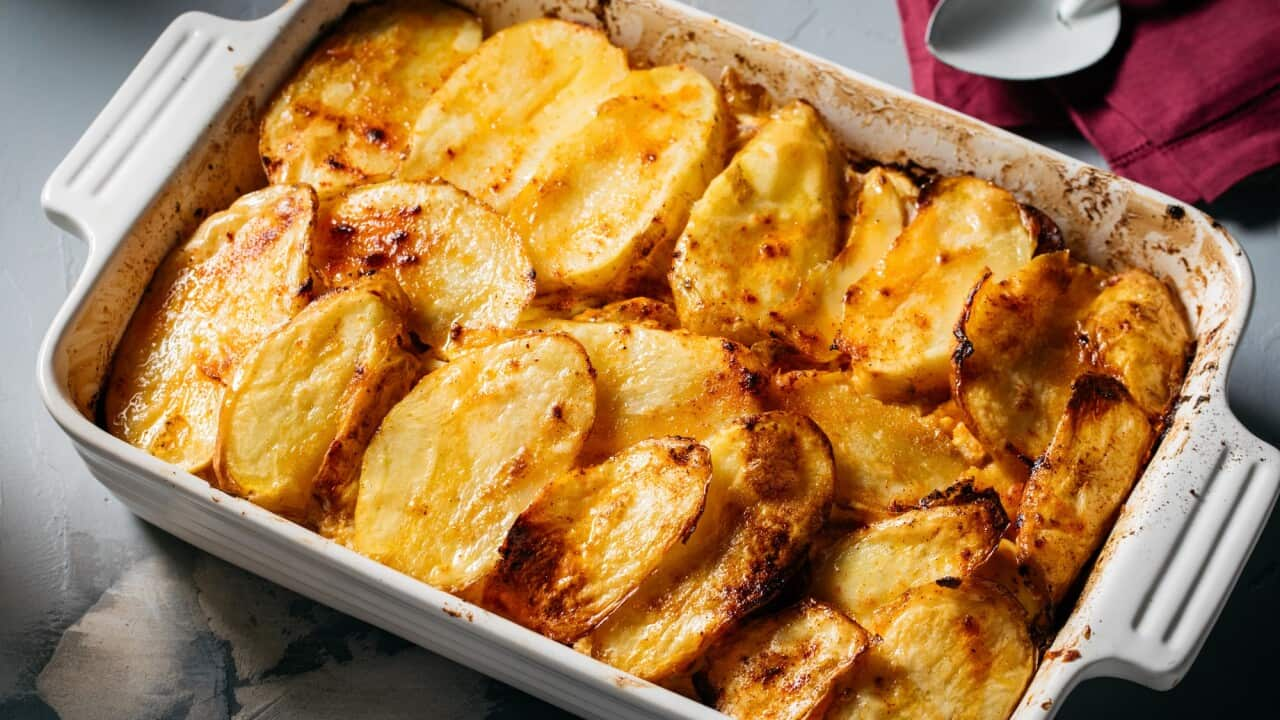 Rakott krumpli (Hungarian Potato Bake) 