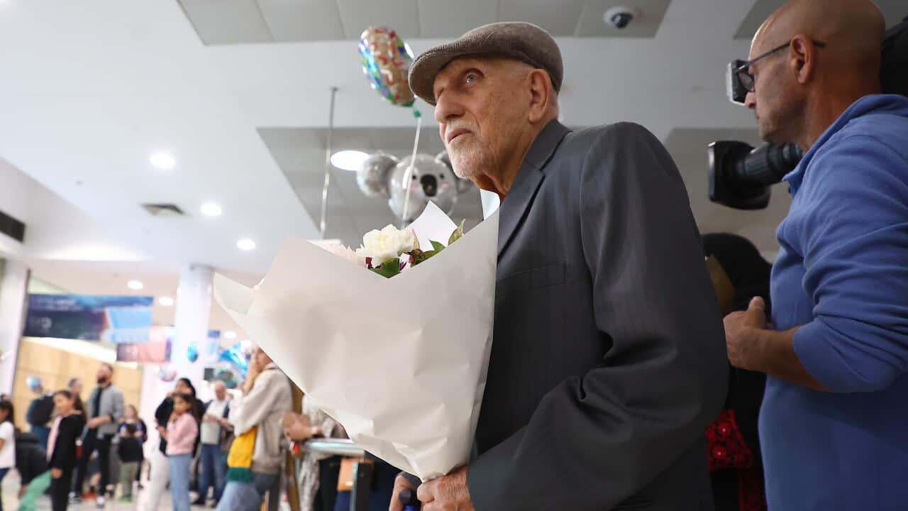 AUSTRALIANS GAZA ARRIVALS