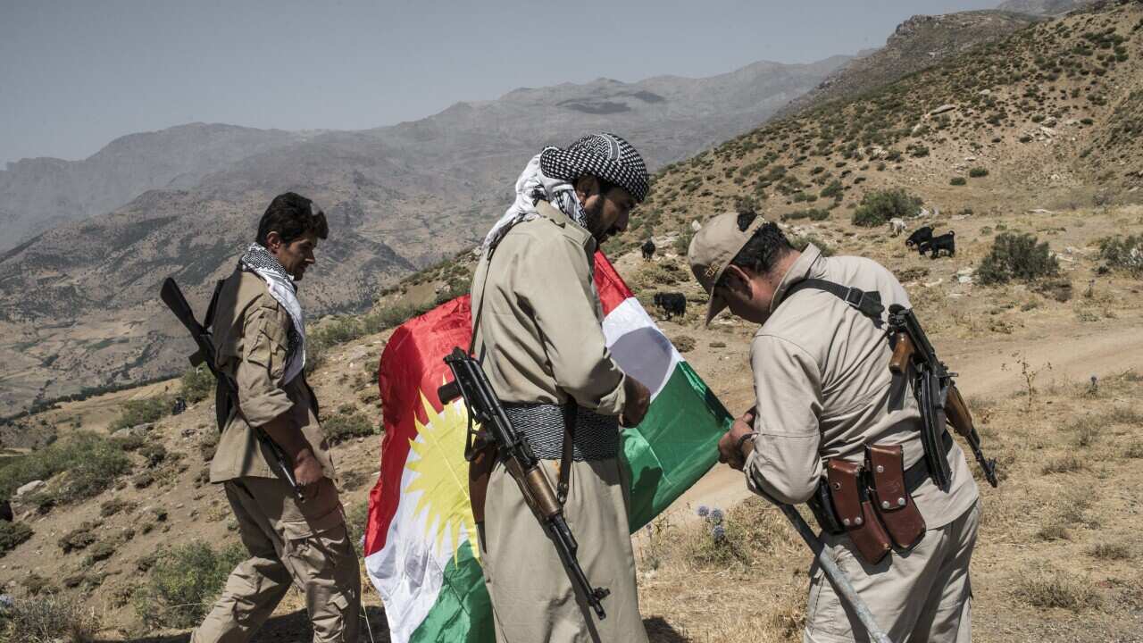 Exiled Kurdish-Iranian Fighters On Iraq-Iran Border