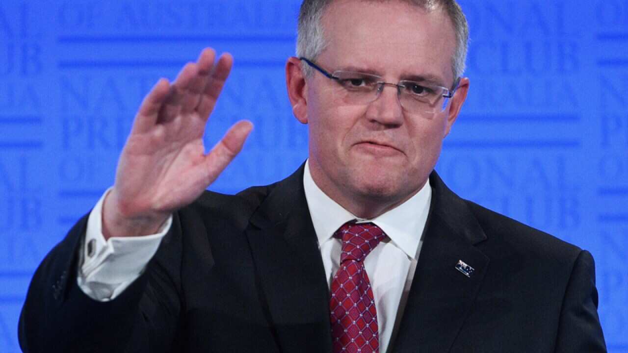 Australian Federal Treasurer Scott Morrison.