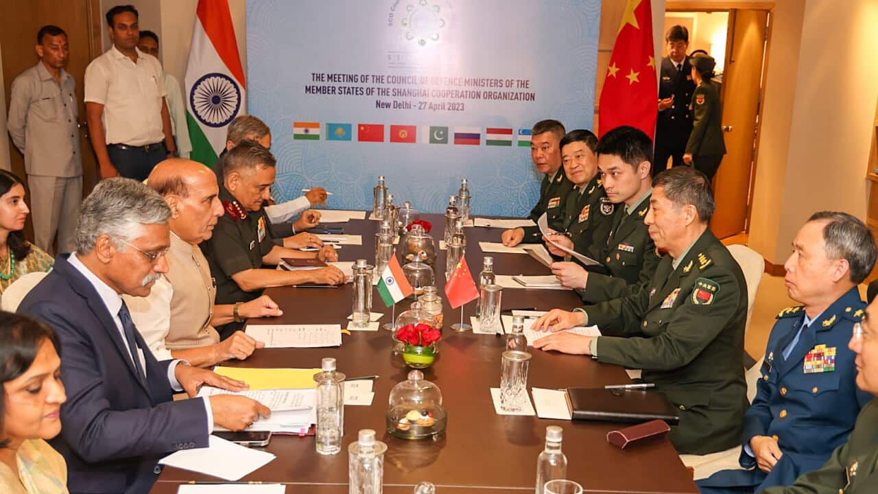 INDIA SHANGHAI COOPERATIN ORGANIZATION DEFENCE MINISTER MEETING