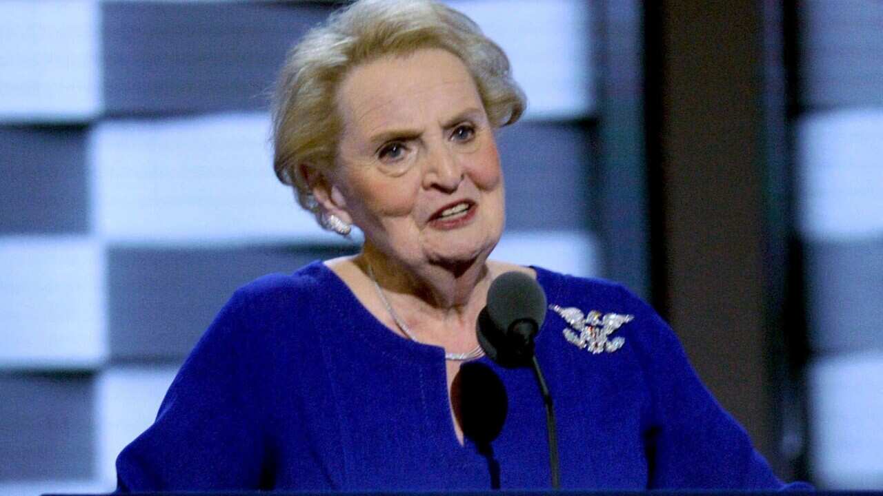 Madeleine Albright at Day 2 of the 2016 Democratic National Convention on July 26, 2016 in Philadelphia, Pennsylvania.