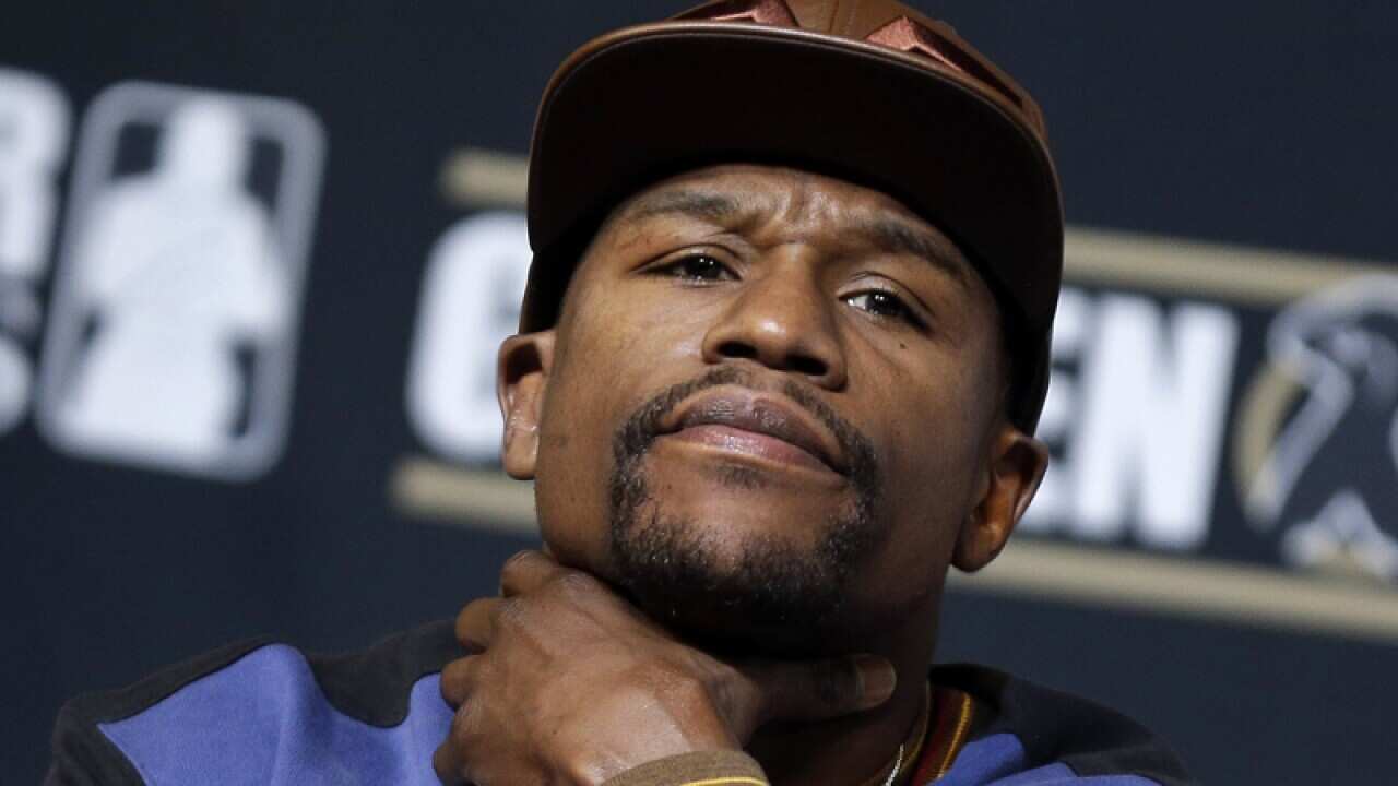 Boxer Floyd Mayweather Jr.