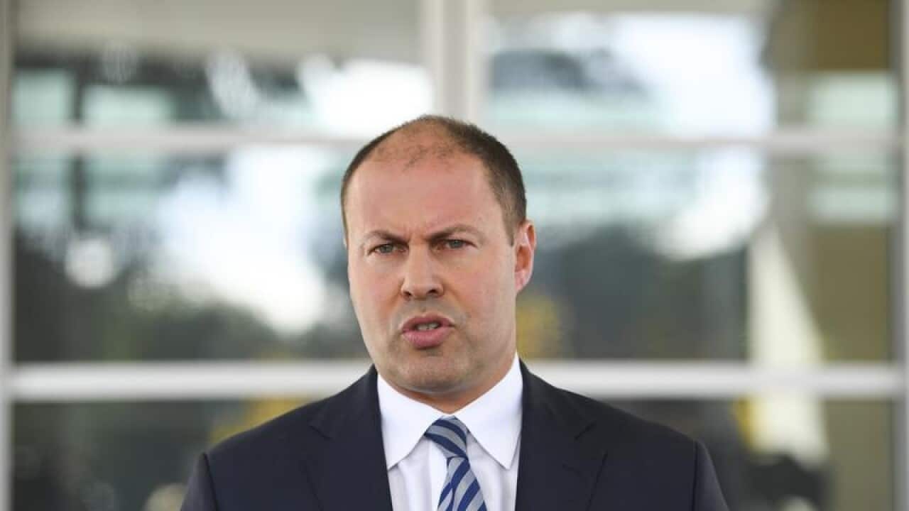 Federal Treasurer Josh Frydenberg