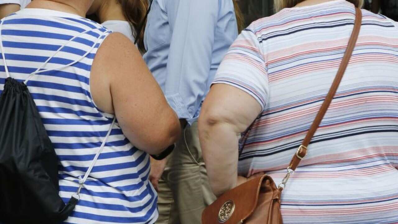 Two overweight women