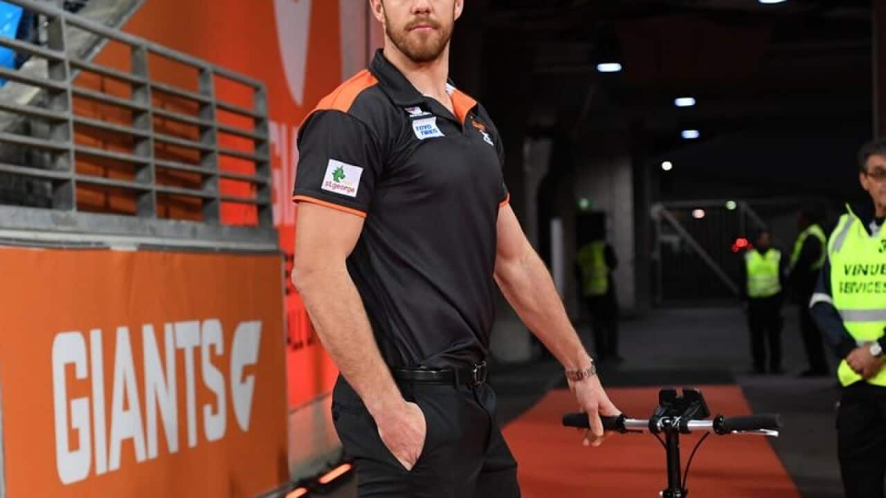 Shane Mumford of the Giants