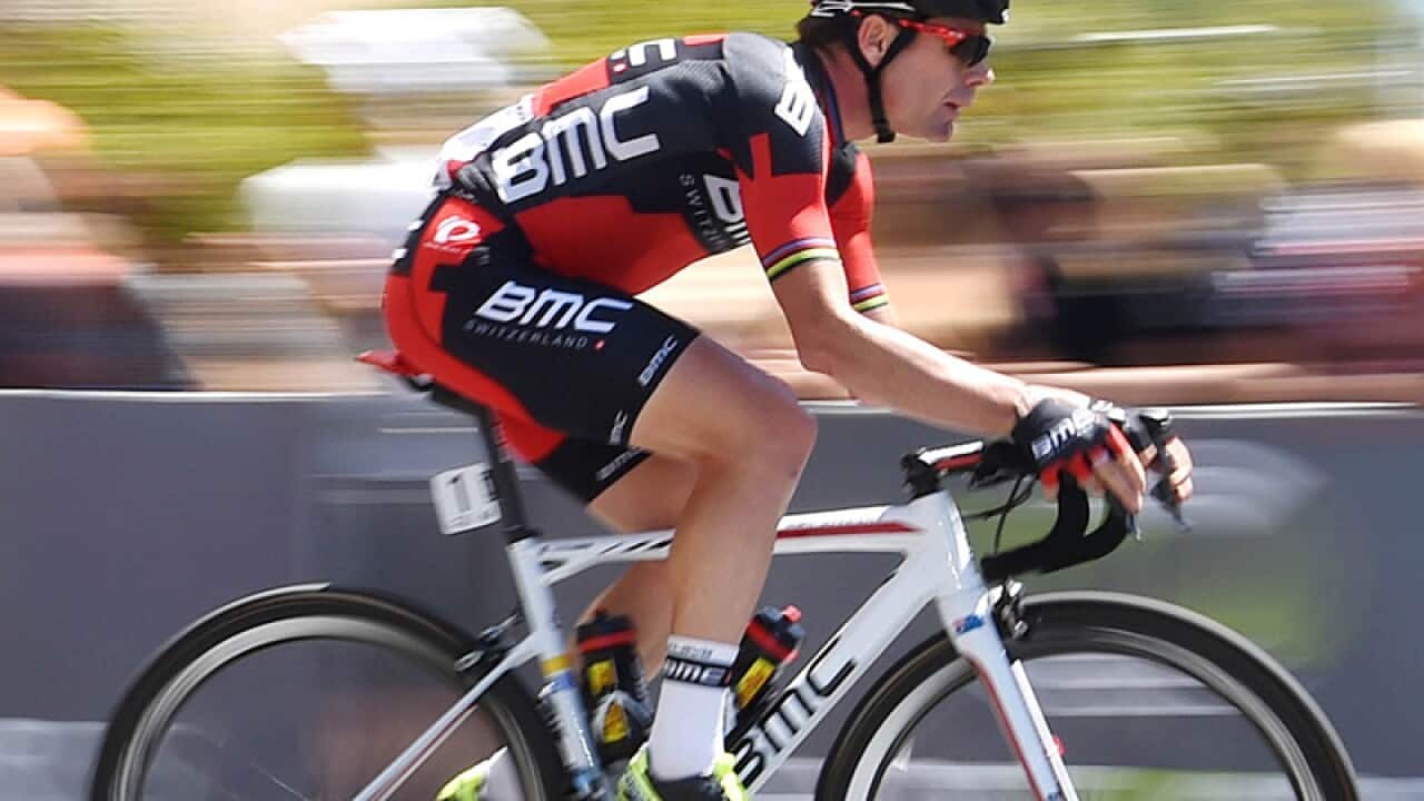 Australian cyclist Cadel Evans