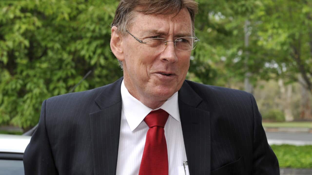 Former NT Chief Minister Terry Mills in Canberra