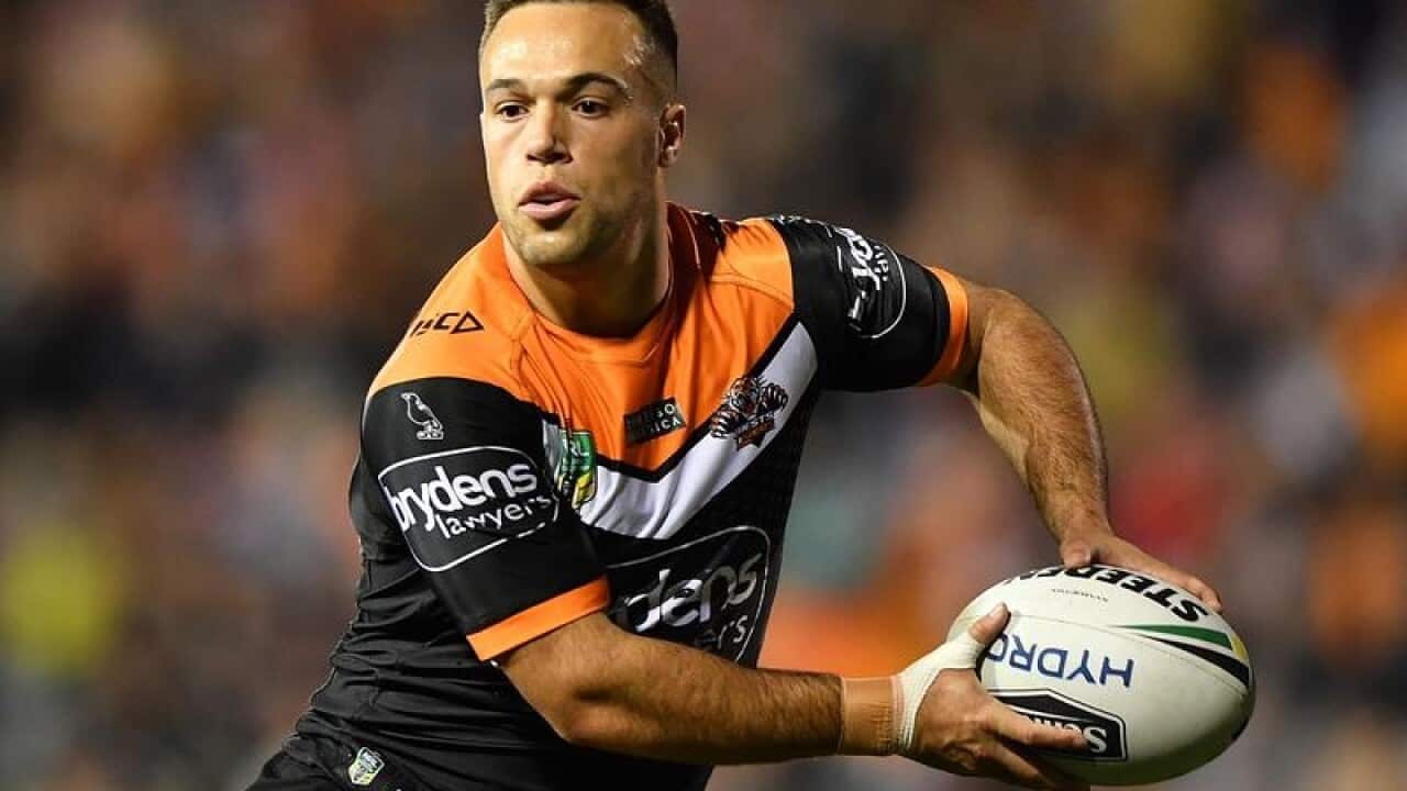 NRL TIGERS DRAGONS BROOKS