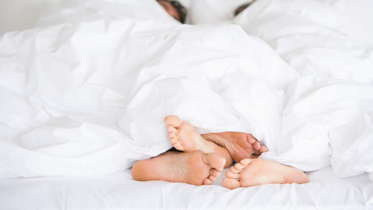 Richard & Kirstin bed feet -009