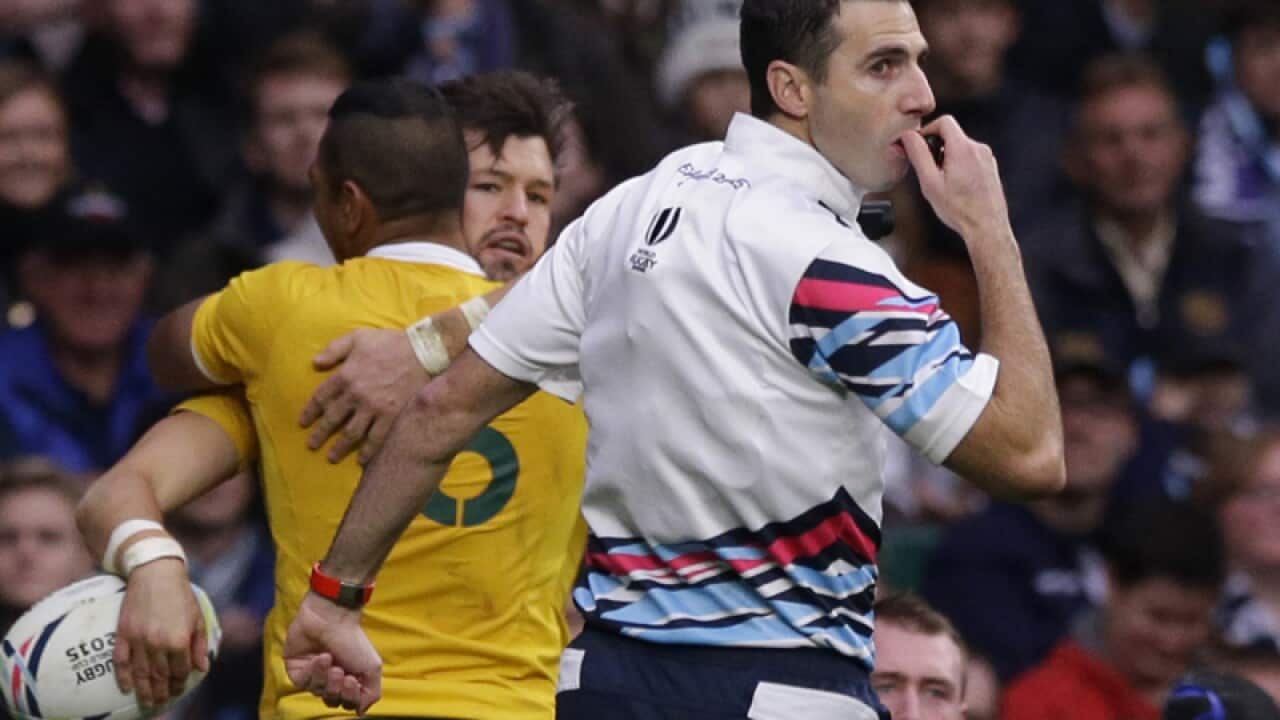 referee Craig Joubert