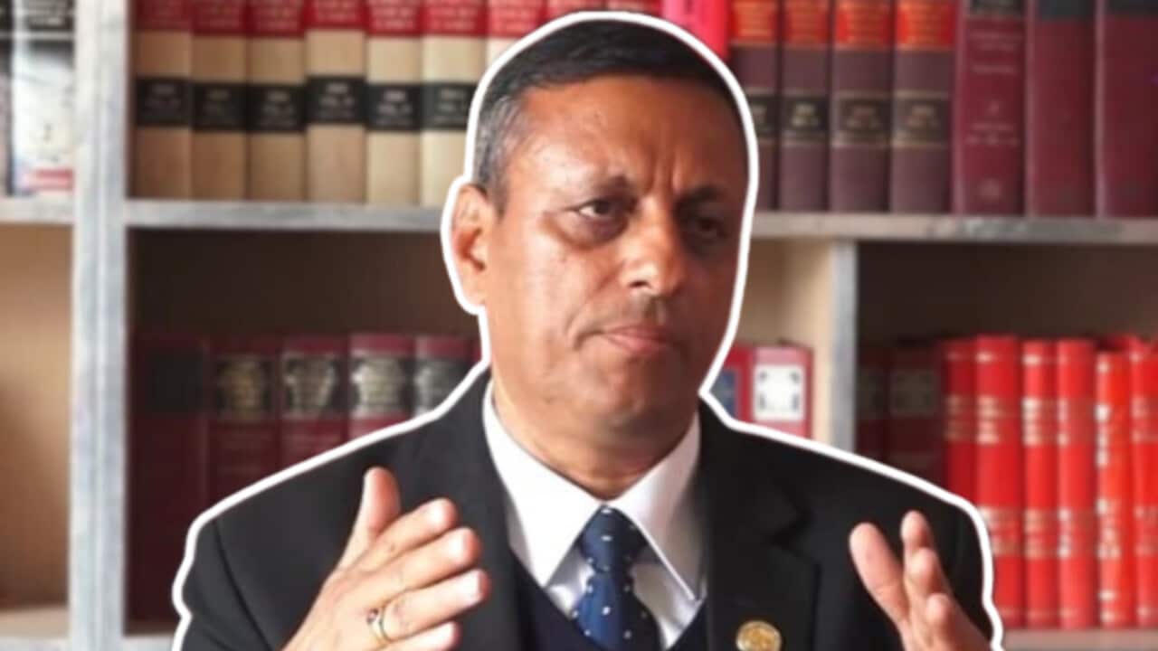 Advocate Tika Ram Bhattarai.