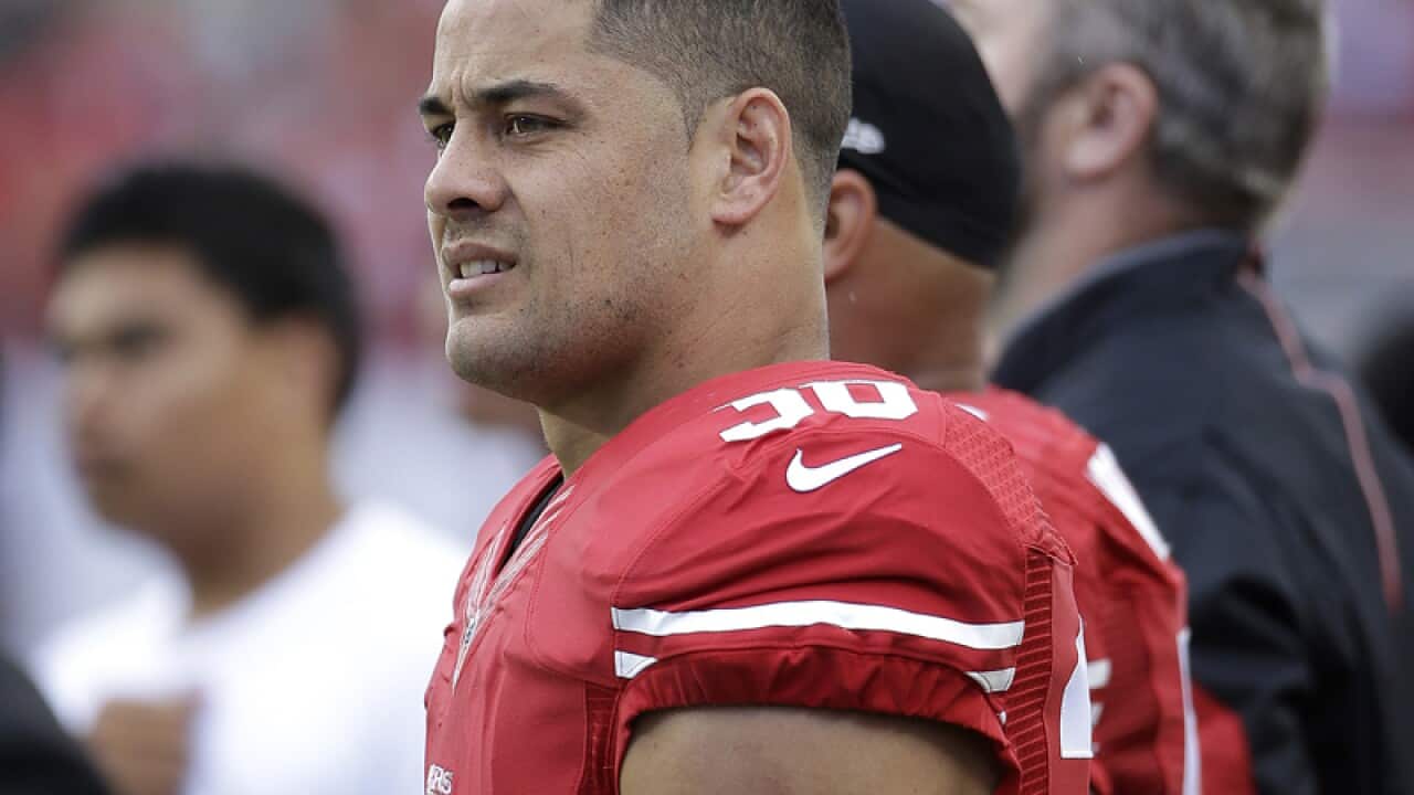 San Francisco 49ers Jarryd Hayne