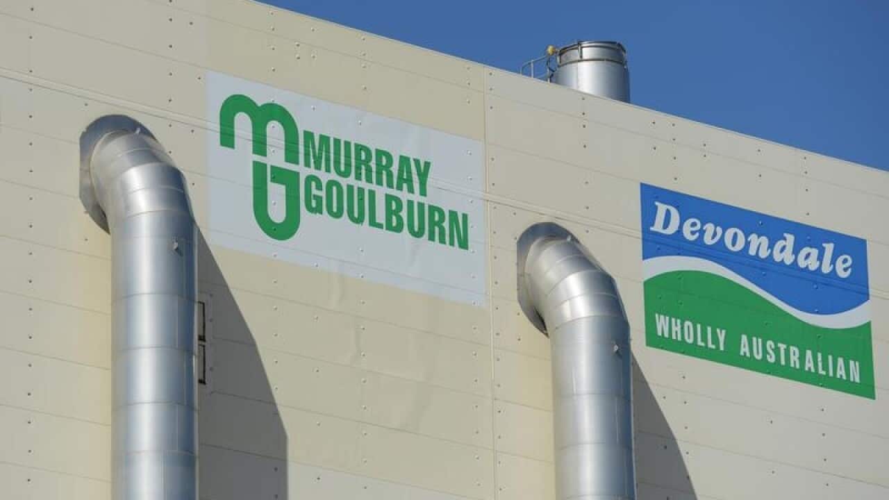 The Murray Goulburn manufacturing facilities in Rochester