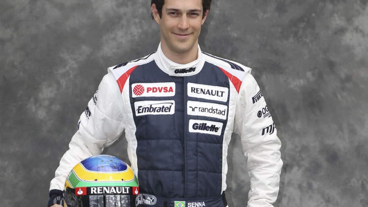 File photo of Bruno Senna