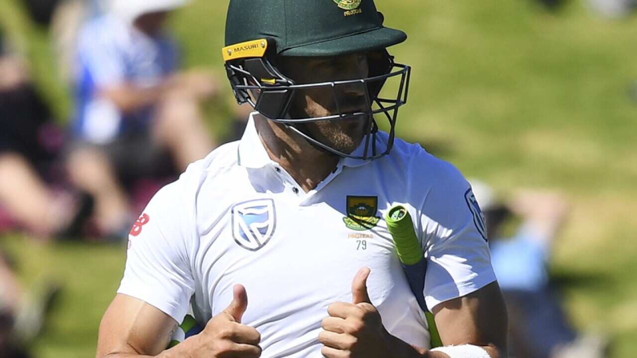 South Africa's Faf du Plessis