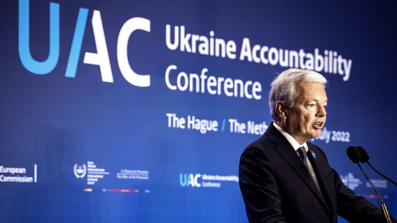Conference in The Hague on war crimes Ukraine