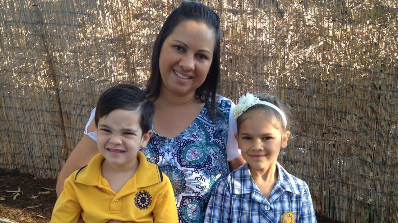 Adriane Houghton with her Children Cruz and Sahara Councillor