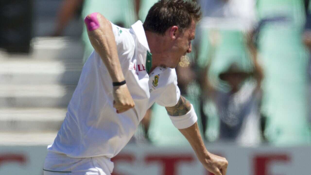 South Africa's Dale Steyn at a match