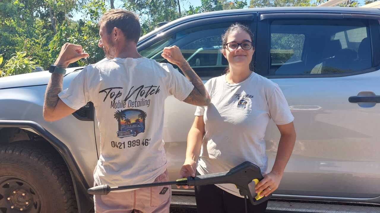 Silvia Alessandrelli ed il marito Spencer.