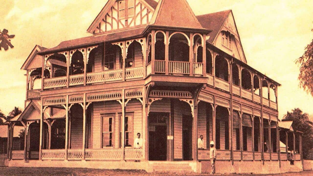 German Courthouse in Samoa