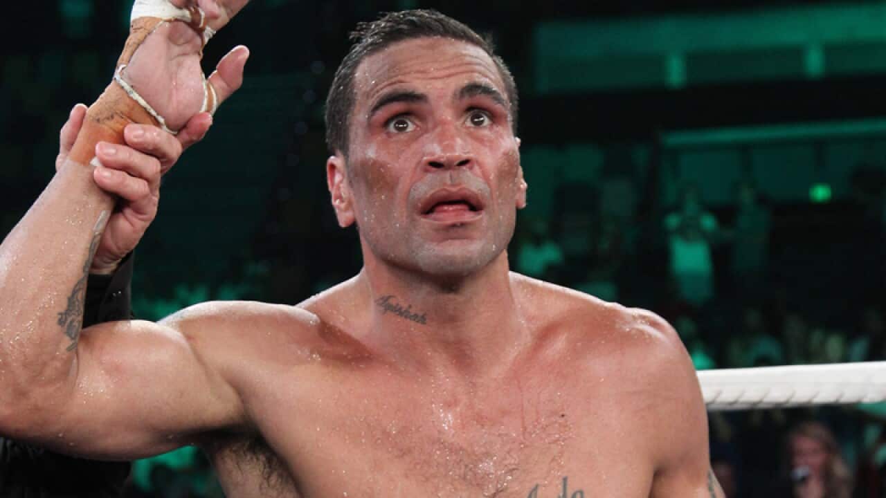 Anthony Mundine (pic) following his bout against Gunnar Jackson
