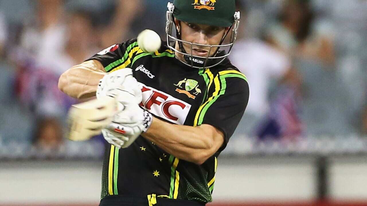 Shaun Marsh bats in for Australia
