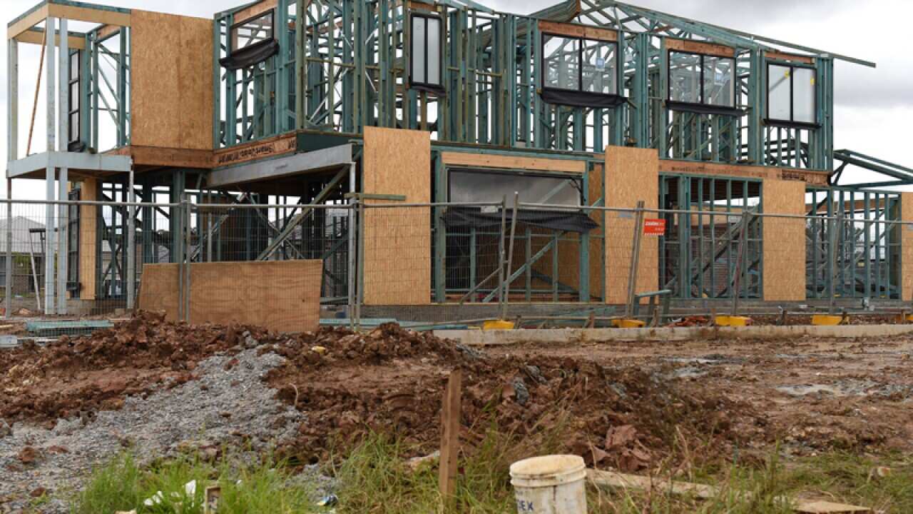 A property under construction