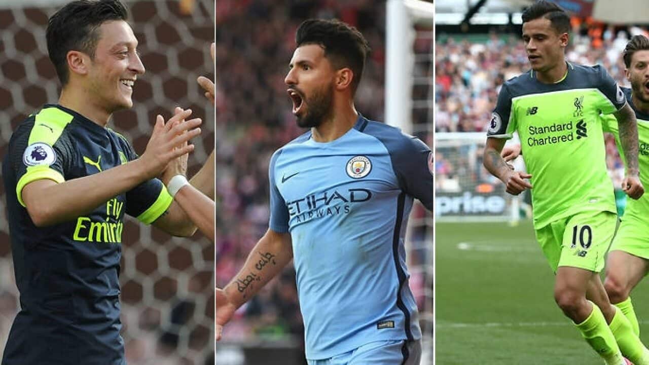 Arsenal, Manchester City, Liverpool