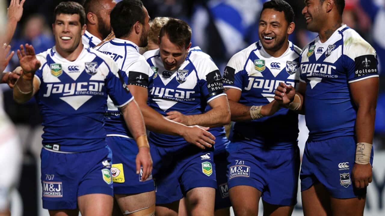 Bulldogs sink Dragons with late burst