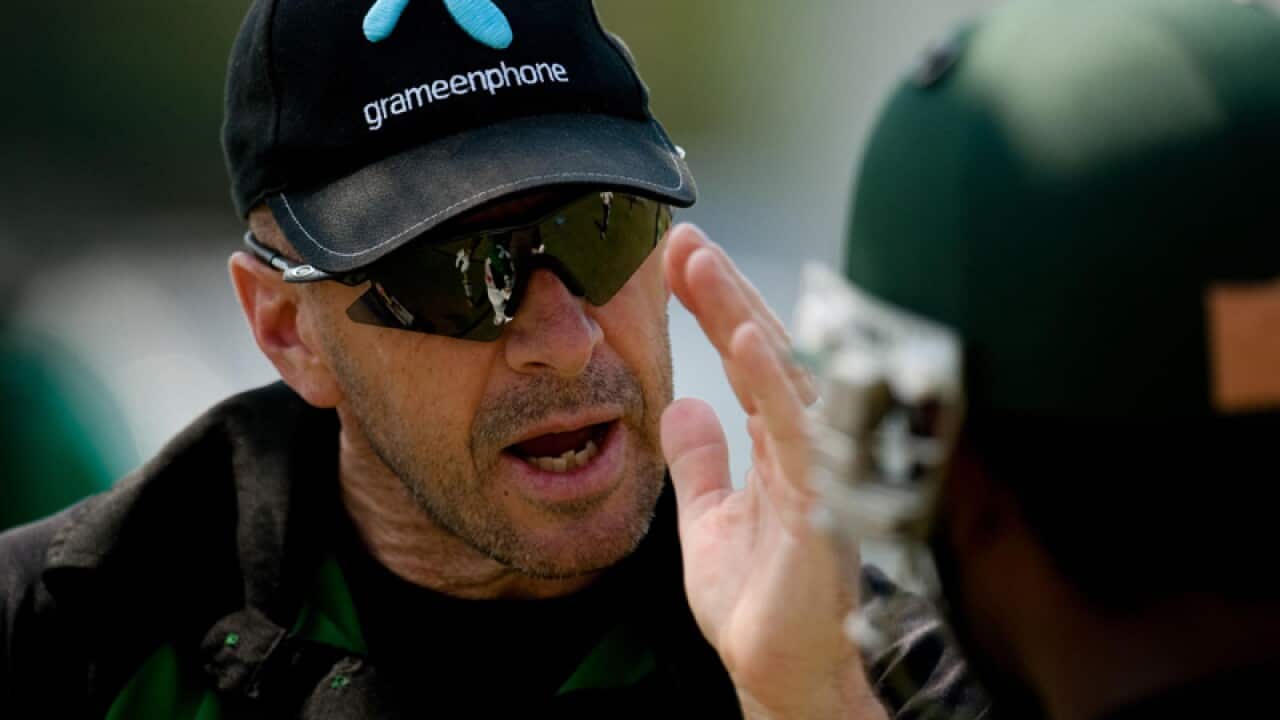 Then Bangladesh coach Jamie Siddons