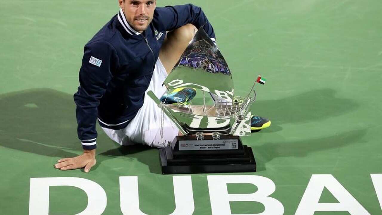 Roberto Bautista Agut of Spain.