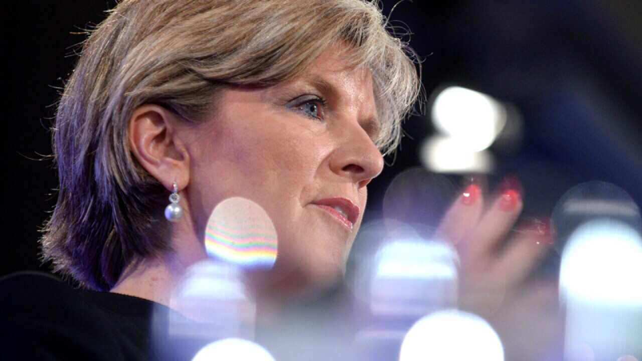 Foreign Minister Julie Bishop