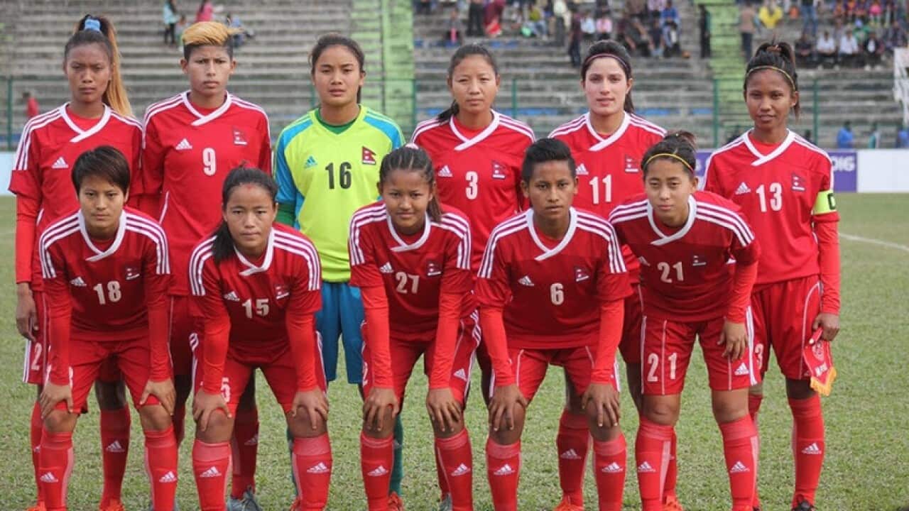 Nepali Women's national football team.