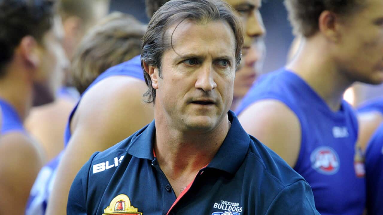 Western Bulldogs coach Luke Beveridge.