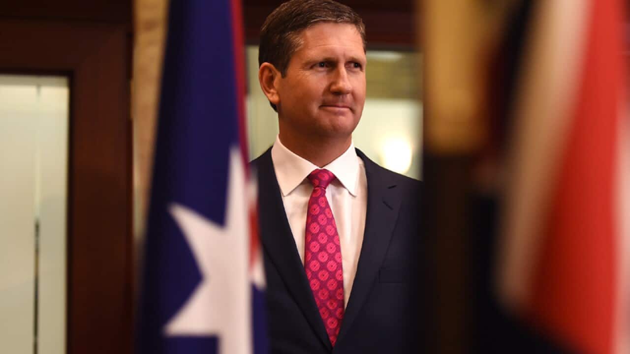 Liberal National Party leader Lawrence Springborg