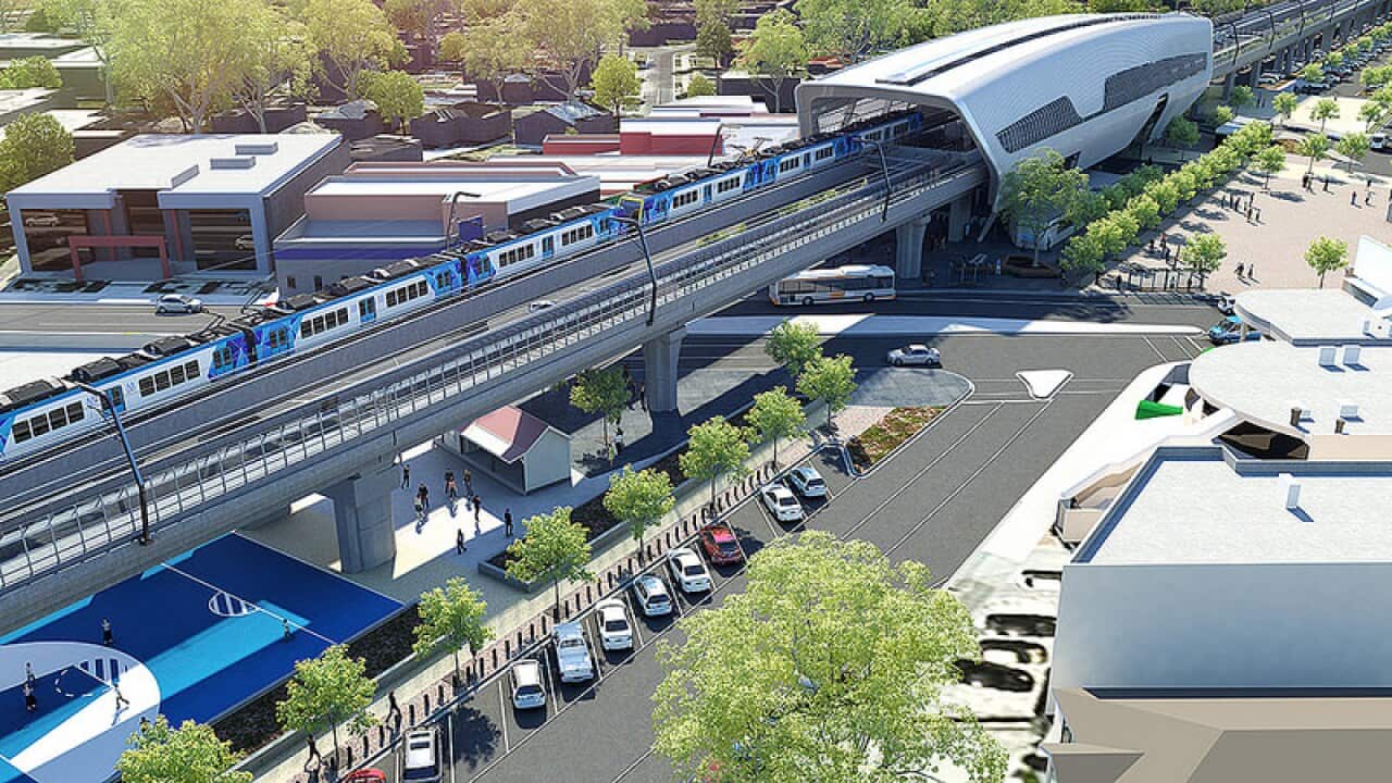 Melbourne Sky Rail Project