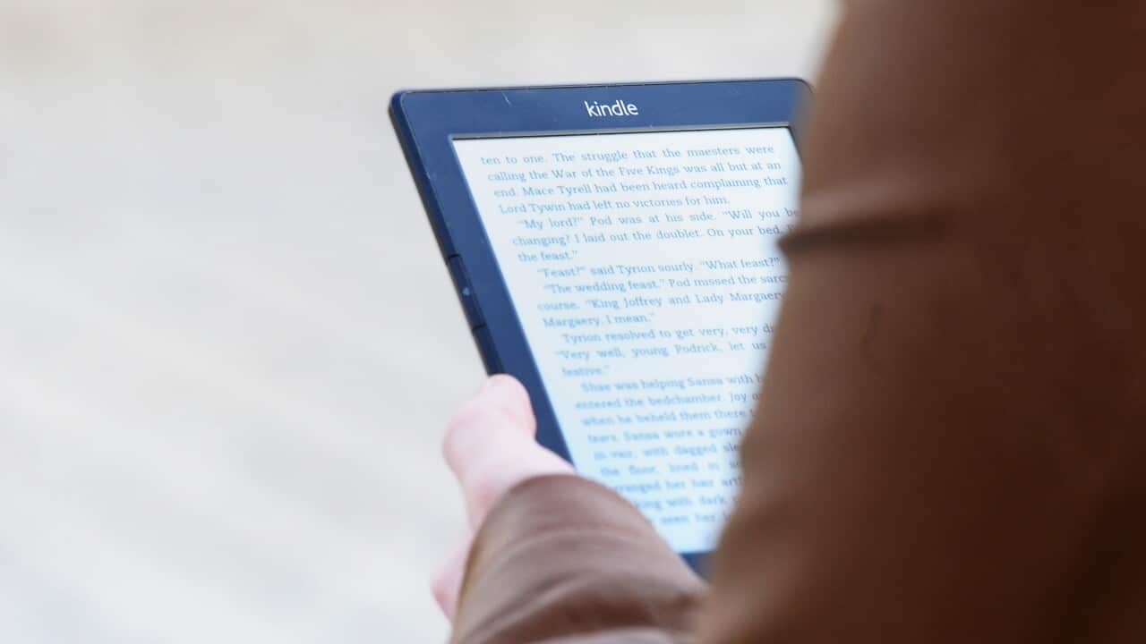 kindle book reading read ebook electronic book books library read