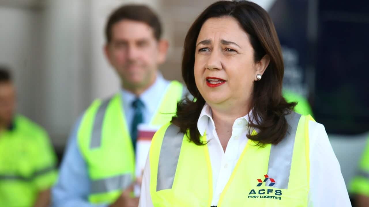 Queensland's premier Annastacia Palaszczuk