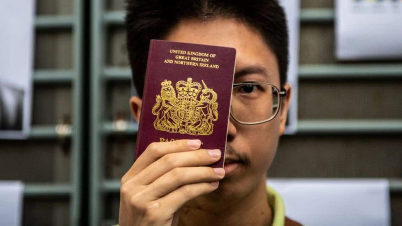 Around 300,000 in Hong Kong hold a British National (Overseas) passport
