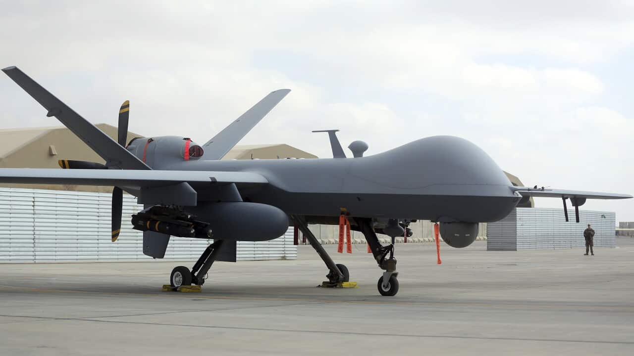 A US MQ-9 surveillance drone