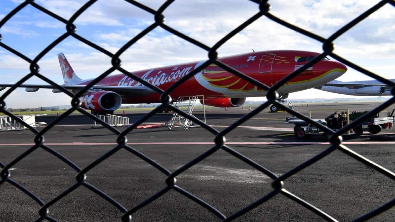An AirAsia plane