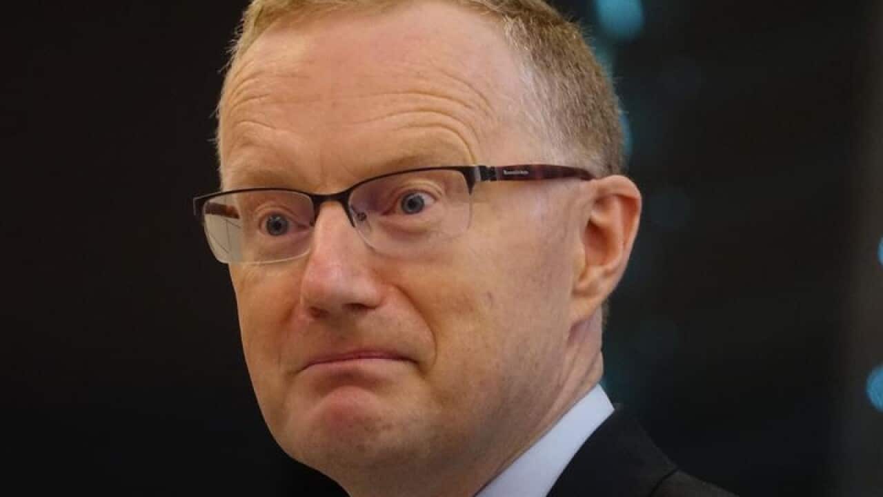 RBA Governor Philip Lowe speaks speaks in Sydney.