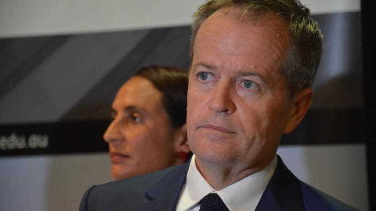 Opposition leader Bill Shorten