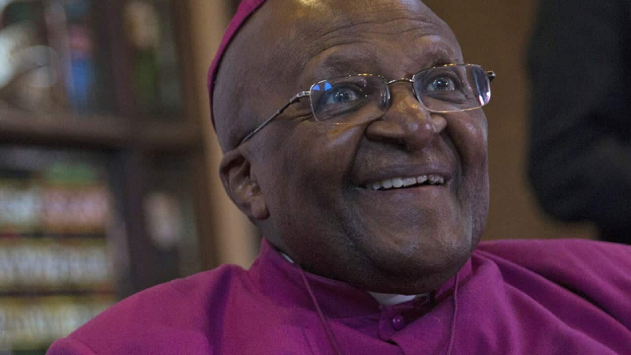 Nobel peace laureate Desmond Tutu