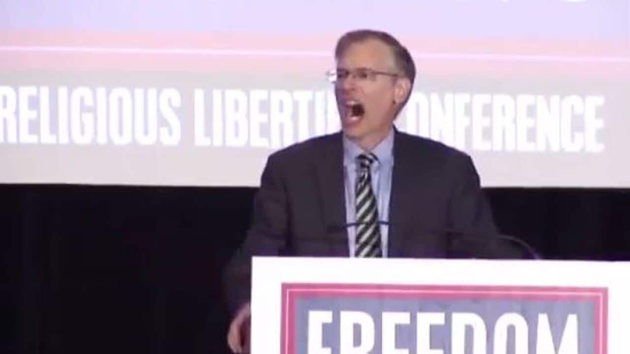 Pastor warns public schools are turning kids into “transgender communists”