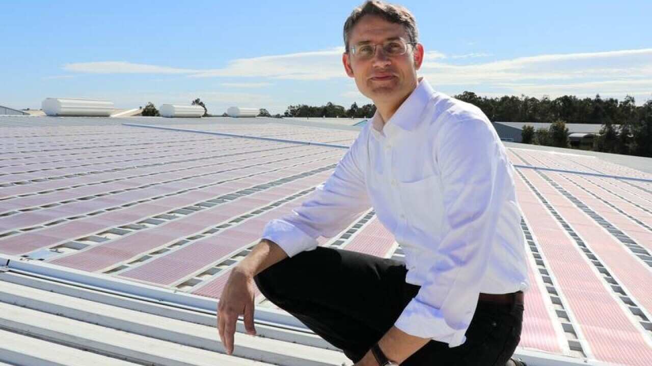 University of Newcastle Professor Paul Dastoor.