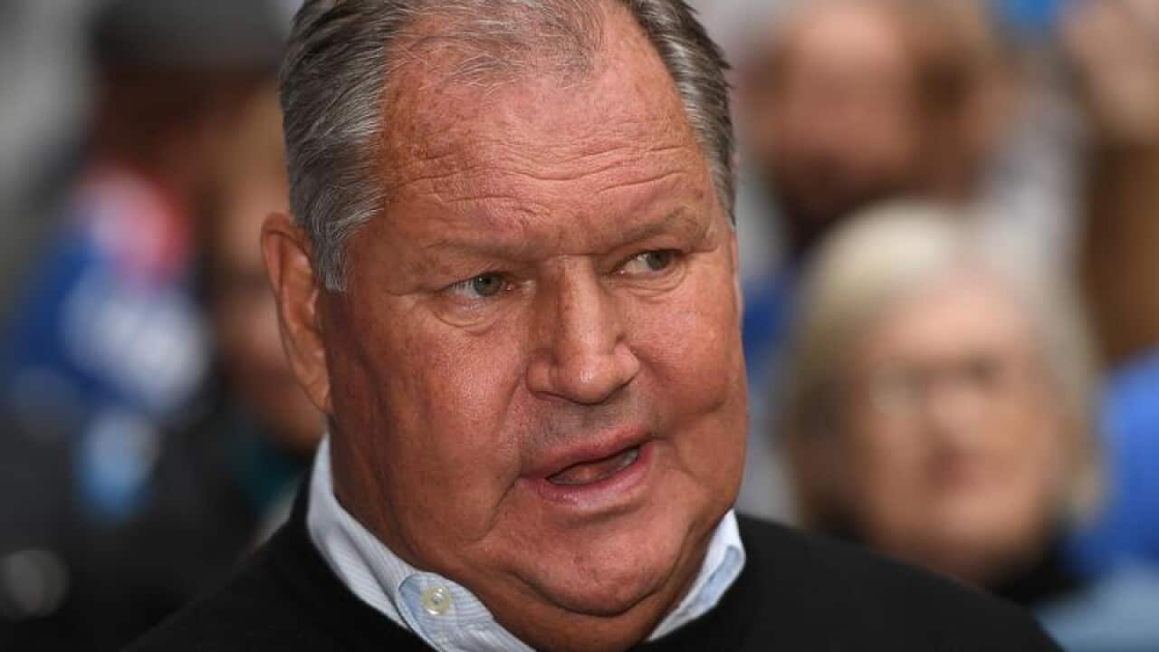 A file image of former Melbourne Lord Mayor Robert Doyle in Melbourne.